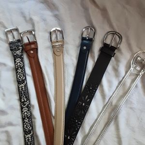 Assortment of women's belts size extra large 42-44